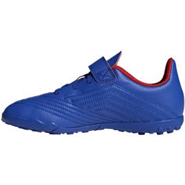 Adidas Predator 19.4 Tf Jr CM8559 futballcipő kék kék 1 Adidas Predator 19.4 Tf Jr CM8559 futballcipő kék kék 1