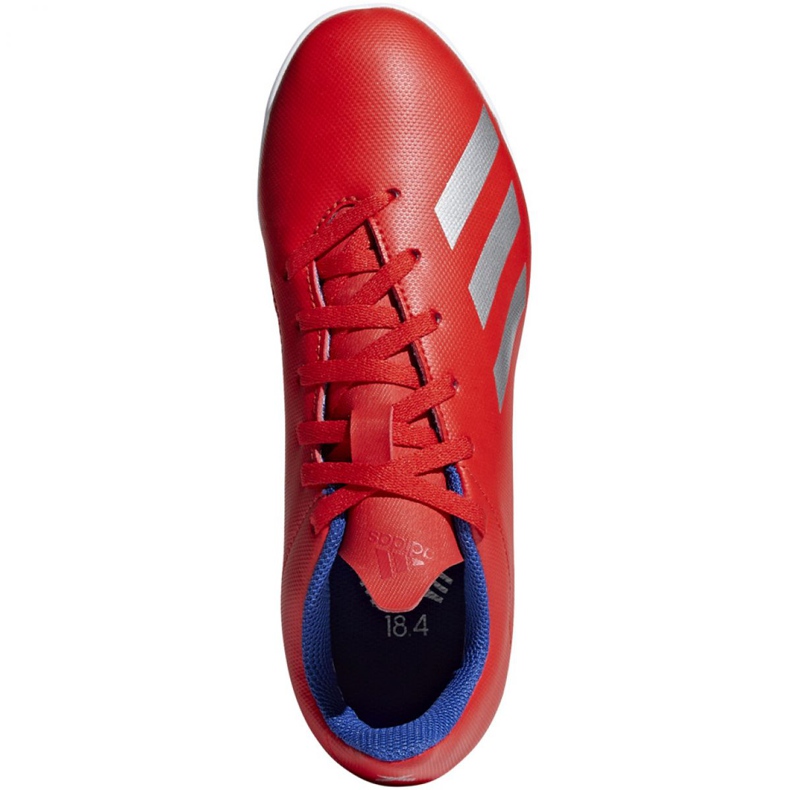 Belső cipő adidas X 18.4 In Jr BB9410 sokszínű piros 1