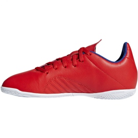 Belső cipő adidas X 18.4 In Jr BB9410 sokszínű piros 2