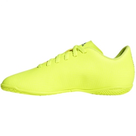 Belső cipő adidas Nemeziz 18.4 In Jr CM8519 sárga sárga 1