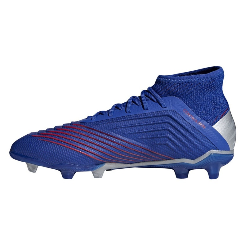 Adidas Predator 19.1 Fg Jr CM8530 futballcipő kék kék 1