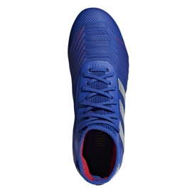 Adidas Predator 19.1 Fg Jr CM8530 futballcipő kék kék 2