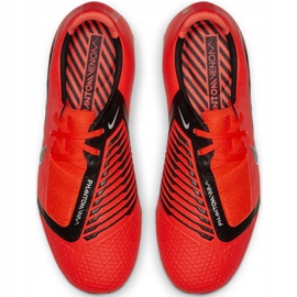 Nike Phantom Venom Elite Fg Jr AO0401-600 futballcipő sokszínű piros 2