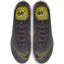 Nike Mercurial Superfly 6 Elite Fg M AH7365-070 futballcipő fekete szürke 2