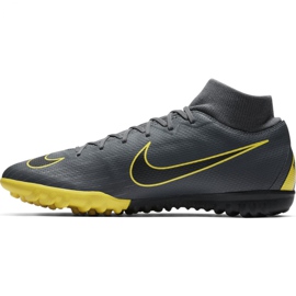 Nike Mercurial Superfly X 6 Academy Tf M AH7370-070 futballcipő sokszínű szürke 2