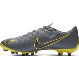 Nike Mercurial Vapor 12 Academy Mg M AH7375-070 futballcipő fekete fekete 2 Nike Mercurial Vapor 12 Academy Mg M AH7375-070 futballcipő fekete fekete 2