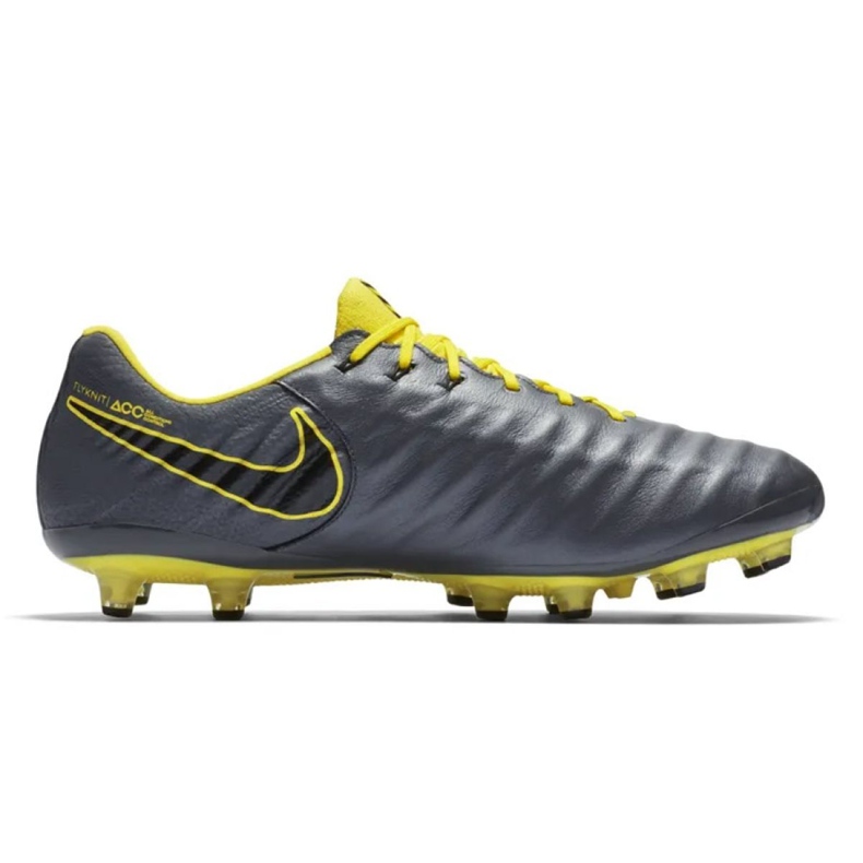 Nike Tiempo Legend 7 Elite Ag Pro M AH7423-070 futballcipő fekete szürke 1