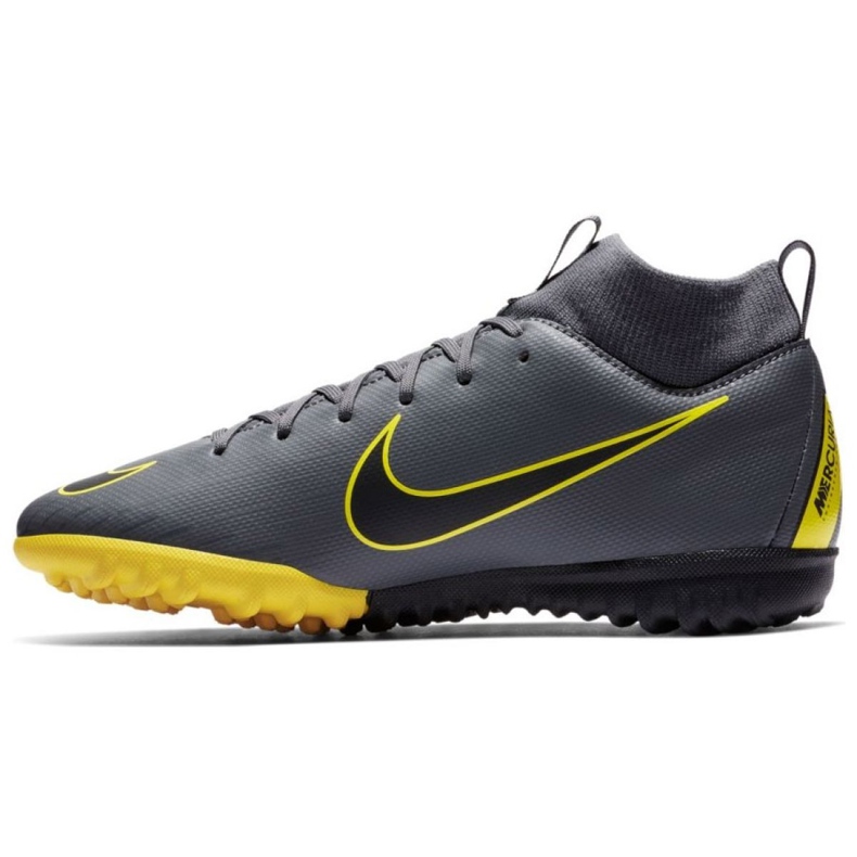 Nike Mercurial SuperflyX 6 Academy Gs Tf Jr AH7344-070 futballcipő sokszínű szürke 1 Nike Mercurial SuperflyX 6 Academy Gs Tf Jr AH7344-070 futballcipő sokszínű szürke 1
