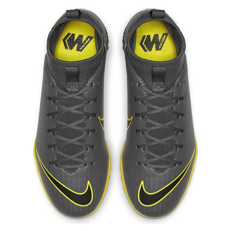 Nike Mercurial SuperflyX 6 Academy Gs Tf Jr AH7344-070 futballcipő sokszínű szürke 2 Nike Mercurial SuperflyX 6 Academy Gs Tf Jr AH7344-070 futballcipő sokszínű szürke 2
