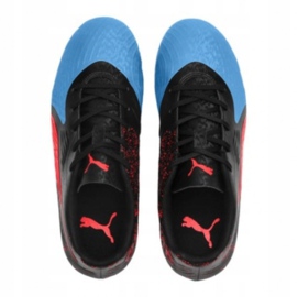 Puma One 19.4 Fg Ag Jr 105501 01 futballcipő sokszínű fekete 1