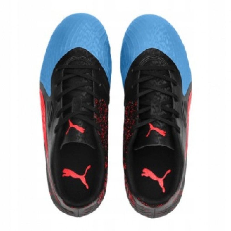 Puma One 19.4 Fg Ag Jr 105501 01 futballcipő sokszínű fekete 1