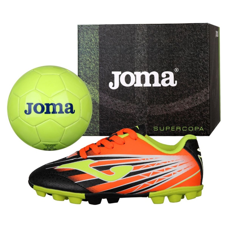 Futballcipő Joma Super Copa Jr Fg SCJS.901.24 + Ingyenes labda sokszínű sokszínű 1 Futballcipő Joma Super Copa Jr Fg SCJS.901.24 + Ingyenes labda sokszínű sokszínű 1