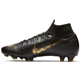 Nike Mercurial Superfly 6 Pro Fg M AH7368-077 futballcipő fekete fekete 1 Nike Mercurial Superfly 6 Pro Fg M AH7368-077 futballcipő fekete fekete 1
