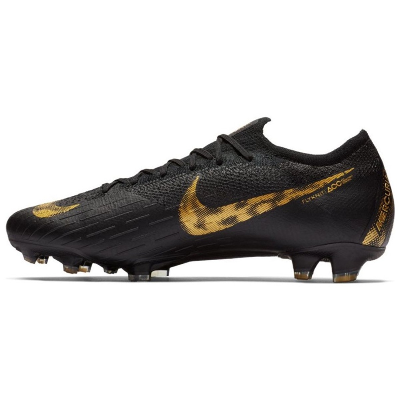 Nike Mercurial Vapor 12 Elite Fg M AH7380-077 futballcipő fekete fekete 1