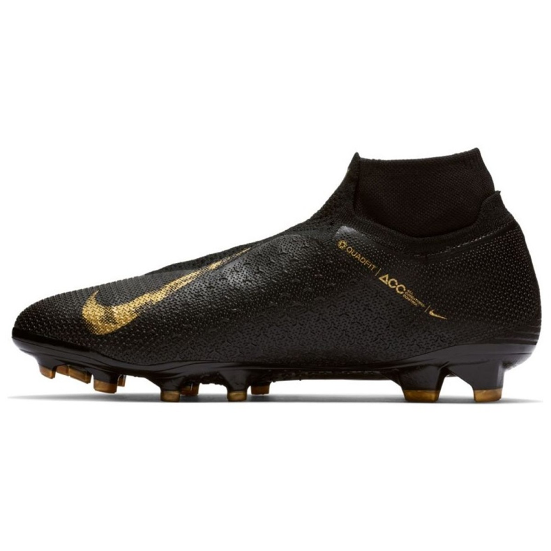 Nike Phantom Vsn Elite Df Fg M AO3262-077 futballcipő fekete fekete 1