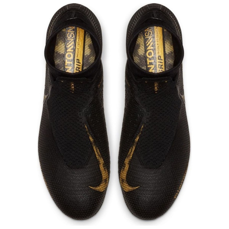 Nike Phantom Vsn Elite Df Fg M AO3262-077 futballcipő fekete fekete 2
