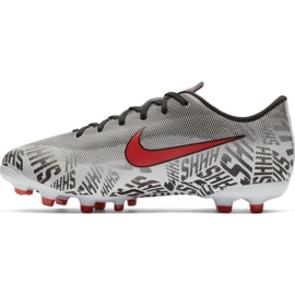 Nike Mercurial Vapor 12 Academy Neymar FG / MG JR AO2896-170 futballcipő fehér fehér 2