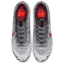 Nike Merurial Vapor 12 Elite Neymar Fg M AO3126-170 futballcipő fehér szürke 2