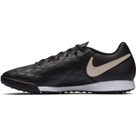 Nike Tiempo Legend X 7 Academy 10R Tf M AQ2218-027 futballcipő fekete fekete 1