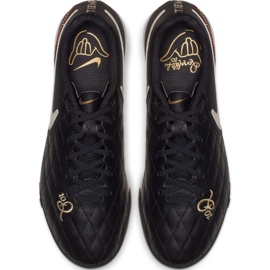 Nike Tiempo Legend X 7 Academy 10R Tf M AQ2218-027 futballcipő fekete fekete 2