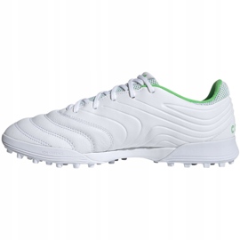 Adidas Copa 19.3 Tf M D98064 futballcipő fehér fehér 2