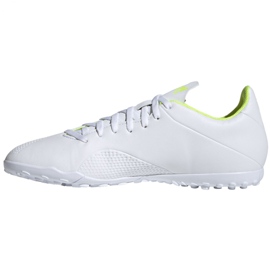 Adidas X 18.4 Tf M BB9414 futballcipő fehér fehér 2