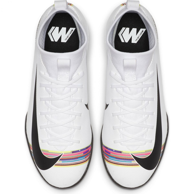 Belső cipő Nike Mercurial Superfly X 6 Academy Ic Jr AJ3110-109 sokszínű fehér 2