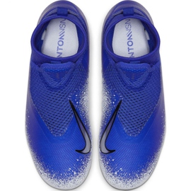 Nike Phantom Vsn Academy Df FG / MG Jr AO3287-410 futballcipő sokszínű kék 2 Nike Phantom Vsn Academy Df FG / MG Jr AO3287-410 futballcipő sokszínű kék 2