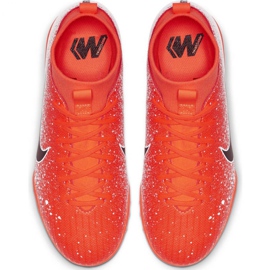 Nike Mercurial Superfly X 6 Academy Tf Jr AH7344-801 futballcipő sokszínű narancssárga 1
