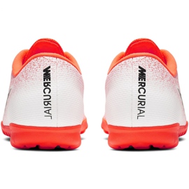 Nike Mercurial Vapor X 12 Academy Tf M AH7384-801 futballcipő sokszínű fehér 4