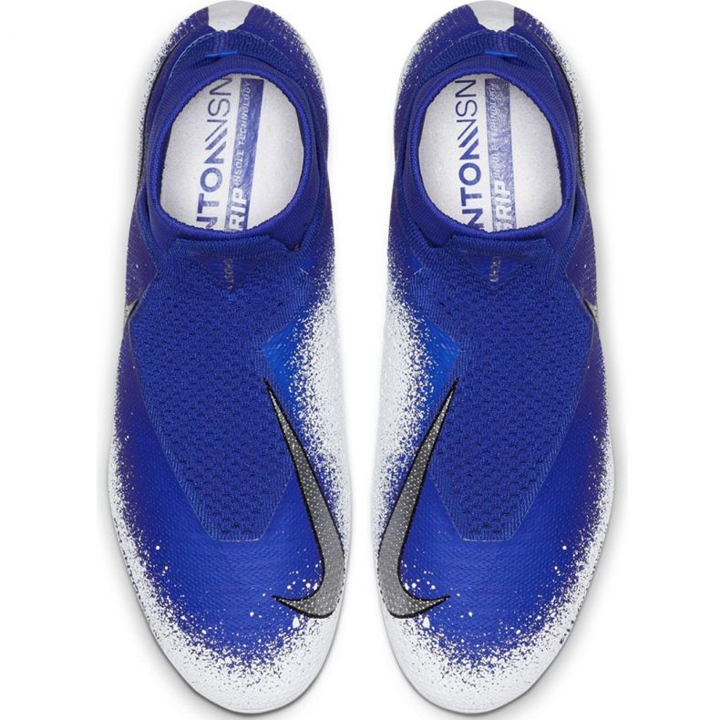 Nike Phantom Vsn Elite Df Fg M AO3262-410 futballcipő sokszínű kék 2