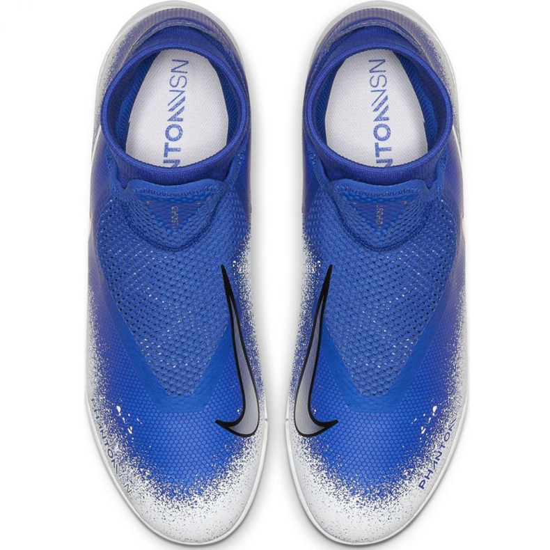 Nike Phantom Vsn Academy Df Tf M AO3269-410 futballcipő sokszínű kék 1