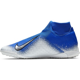 Nike Phantom Vsn Academy Df Tf M AO3269-410 futballcipő sokszínű kék 2