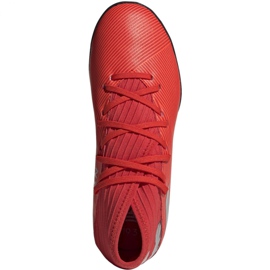 Adidas Nemeziz 19.3 Tf Jr F99941 futballcipő piros piros 1