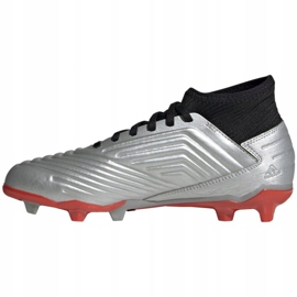 Adidas Predator 19.3 Fg Jr G25795 futballcipő sokszínű ezüst 1