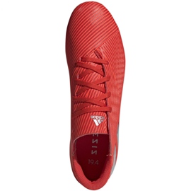 Adidas Nemeziz 19.4 FxG M F34393 futballcipő piros piros 1