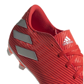 Adidas Nemeziz 19.4 FxG M F34393 futballcipő piros piros 4