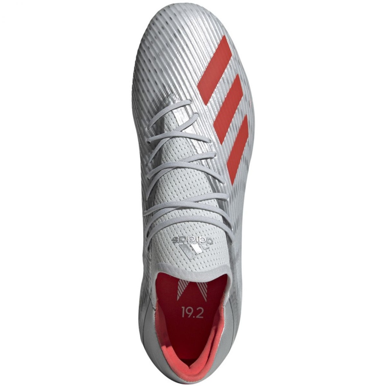 Adidas X 19.2 Fg M F35386 futballcipő szürke szürke 2