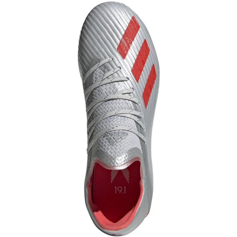Adidas X 19.1 Fg Jr F35683 futballcipő szürke szürke 2