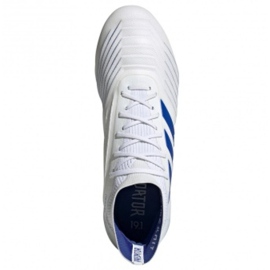 Adidas Predator 19.1 Sg M D98055 futballcipő fehér fehér 2