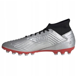 Adidas Predator 19.3 Ag M F99989 futballcipő sokszínű ezüst 1