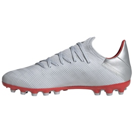 Adidas X 19.3 Ag M F35336 futballcipő sokszínű ezüst 1