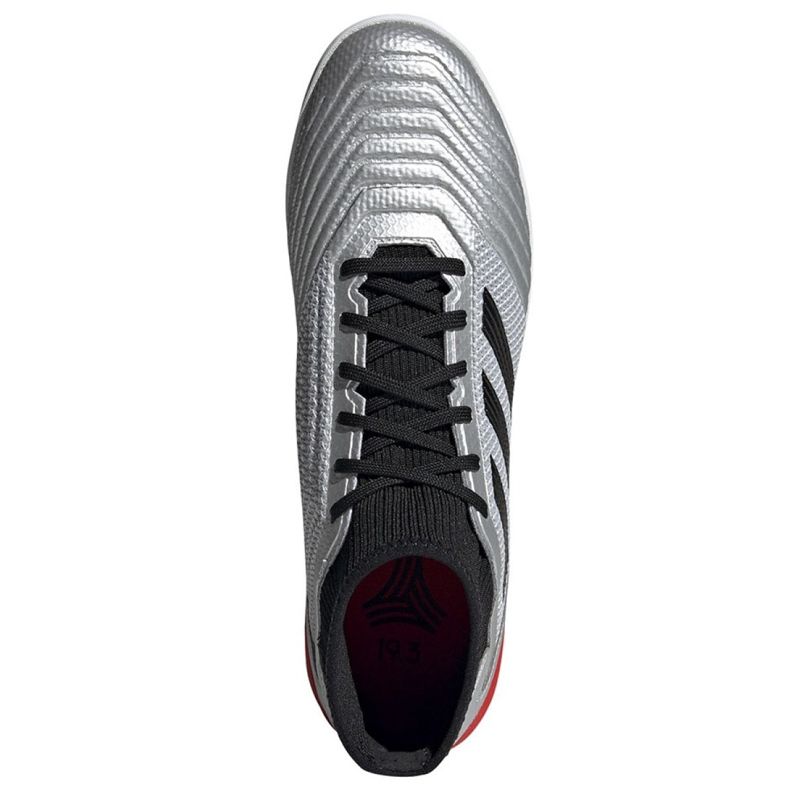 Adidas Predator 19.3 Tf M F35629 futballcipő szürke ezüst 2