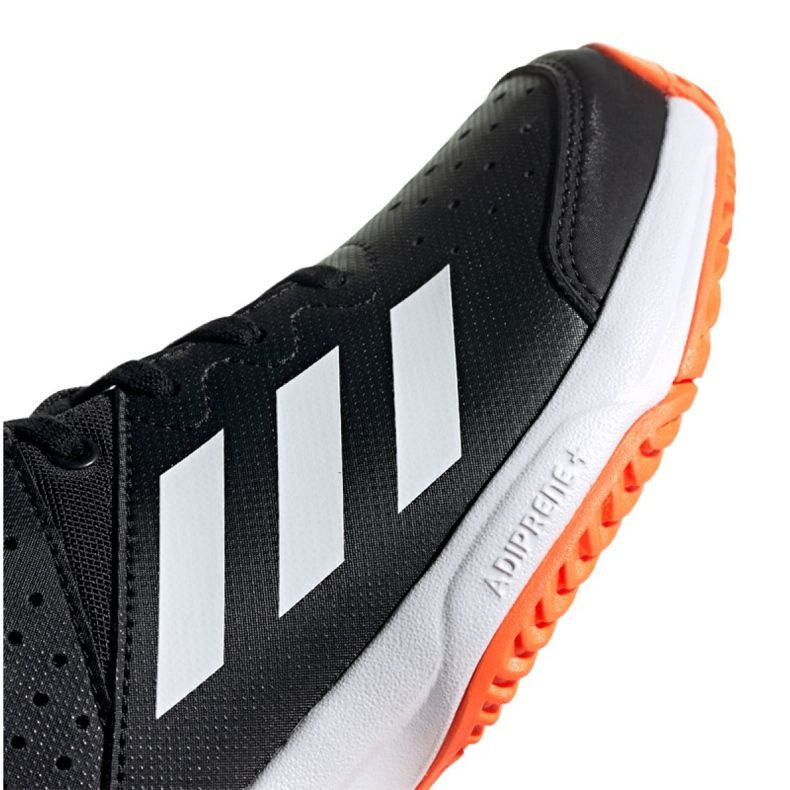 Adidas Court Stabil Jr F99912 cipő fekete fekete 2