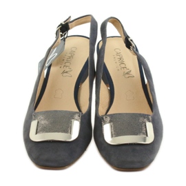 Caprice női szandál 29500-as csattal sötétkék 3