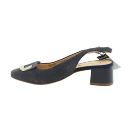 Caprice női szandál 29500-as csattal sötétkék 2