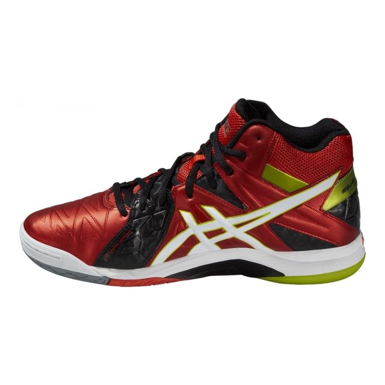 Asics Gel-Cyber ​​Sensei 6 Mt M B503Y-2101 röplabda cipő sokszínű piros 1