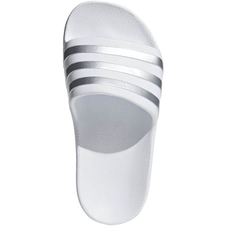 Adidas Adilette Aqua K Jr F35555 papucs fehér 2