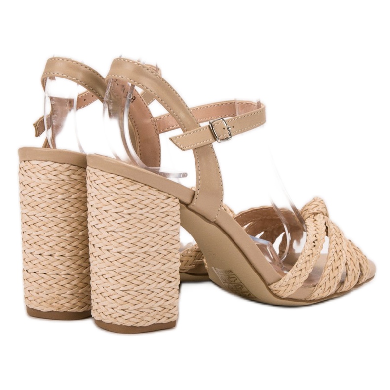 Fonott VICES szandál barna 1