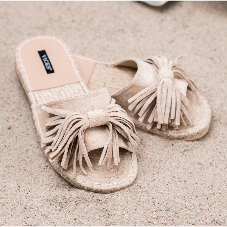 VICES rojtos papucs barna 1